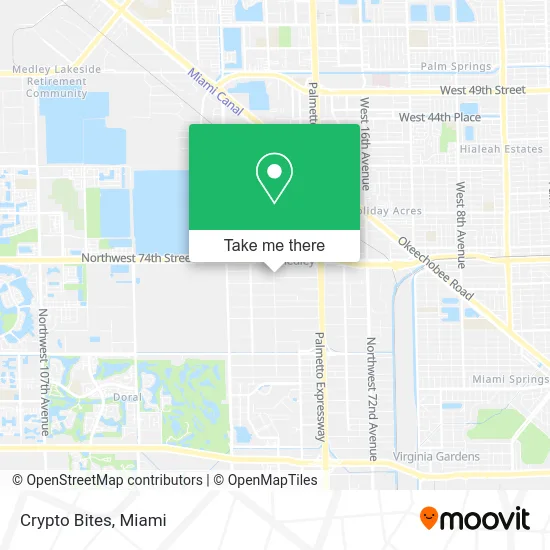 Crypto Bites map