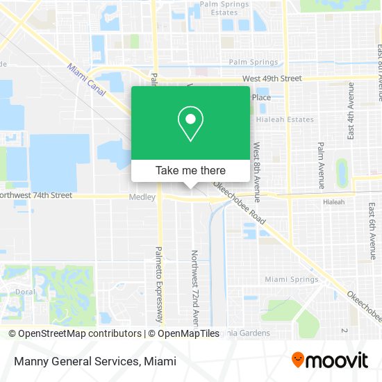 Manny General Services map