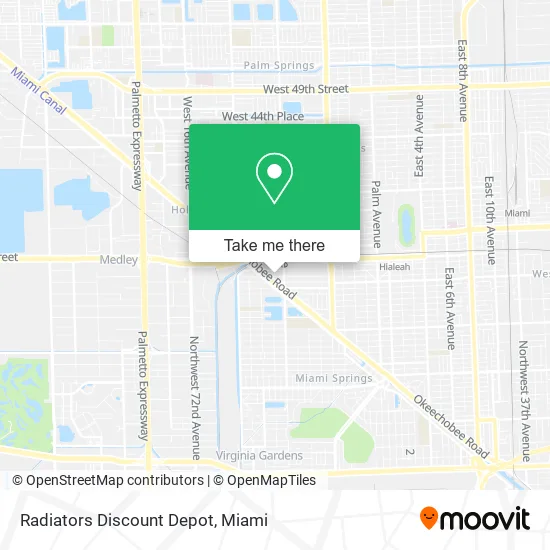 Radiators Discount Depot map