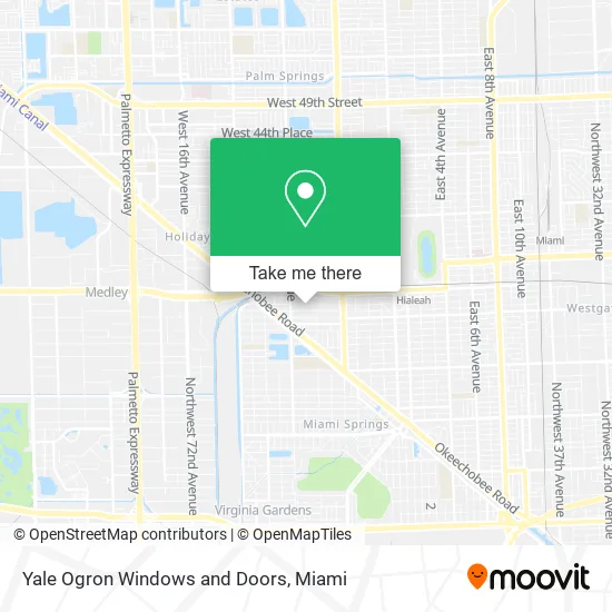 Mapa de Yale Ogron Windows and Doors
