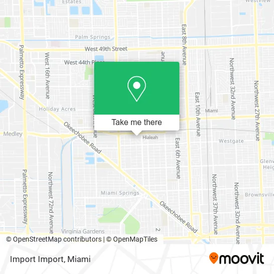 Mapa de Import Import