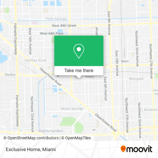 Mapa de Exclusive Home