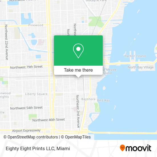 Eighty Eight Prints LLC map