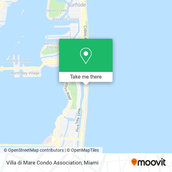 Villa di Mare Condo Association map