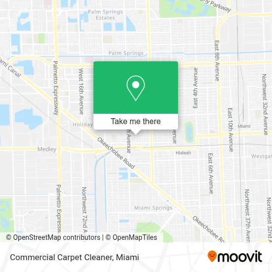Commercial Carpet Cleaner map