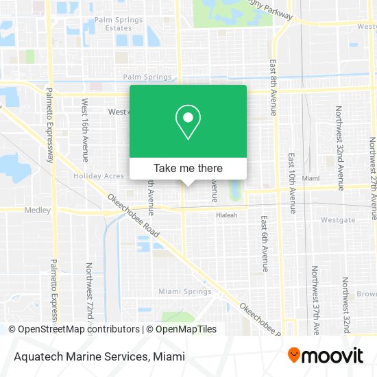 Aquatech Marine Services map