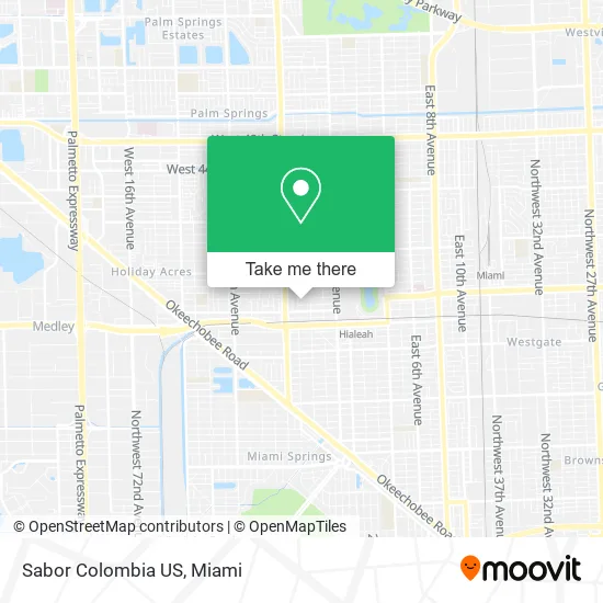 Mapa de Sabor Colombia US