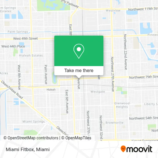 Miami Fitbox map