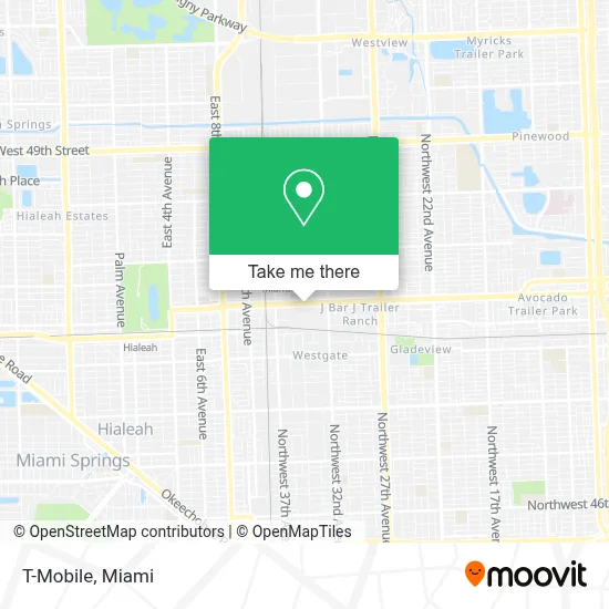 T-Mobile map