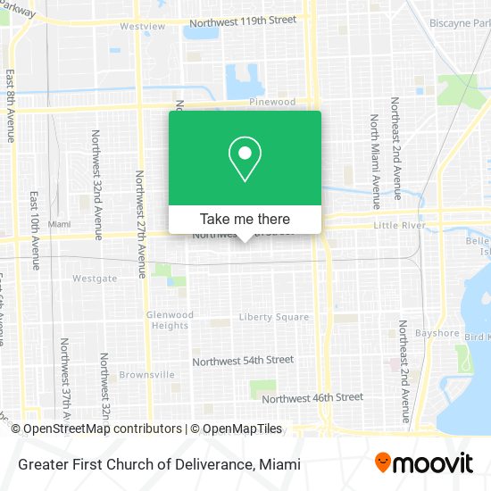 Mapa de Greater First Church of Deliverance