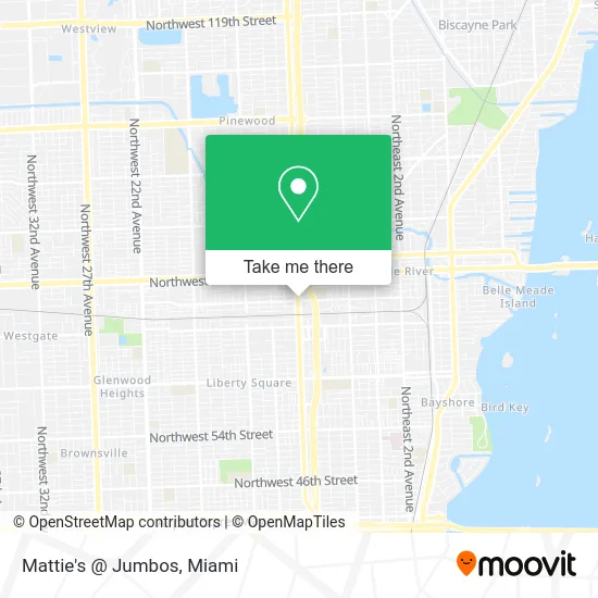 Mattie's @ Jumbos map