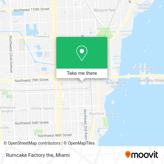 Rumcake Factory the map