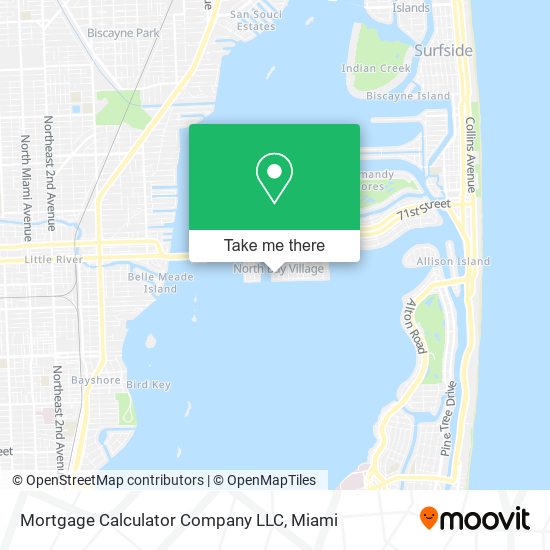 Mapa de Mortgage Calculator Company LLC