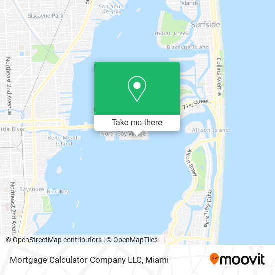 Mapa de Mortgage Calculator Company LLC