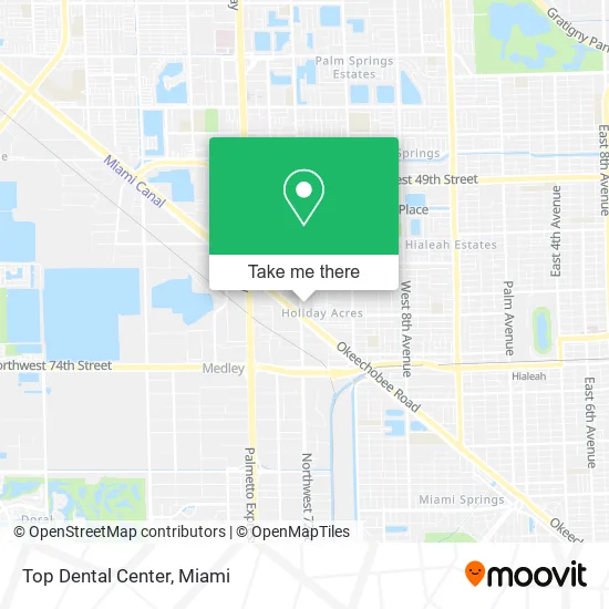 Top Dental Center map
