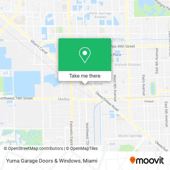 Mapa de Yuma Garage Doors & Windows