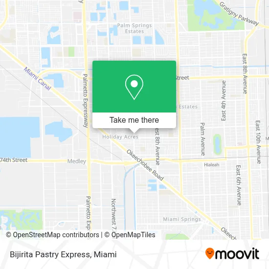 Bijirita Pastry Express map