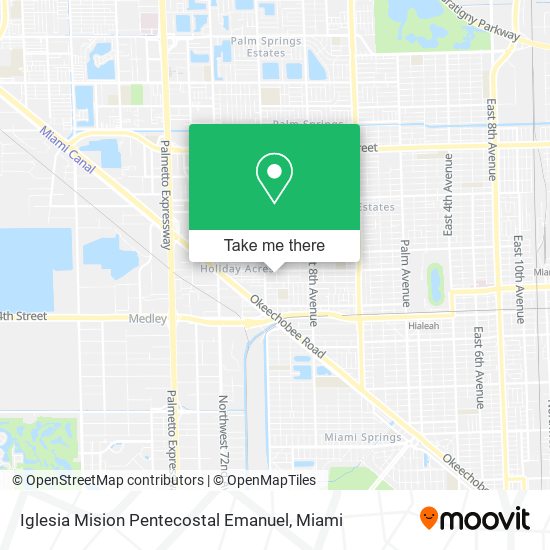 Mapa de Iglesia Mision Pentecostal Emanuel
