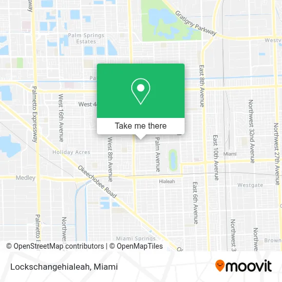 Lockschangehialeah map