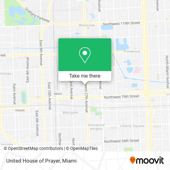 United House of Prayer map