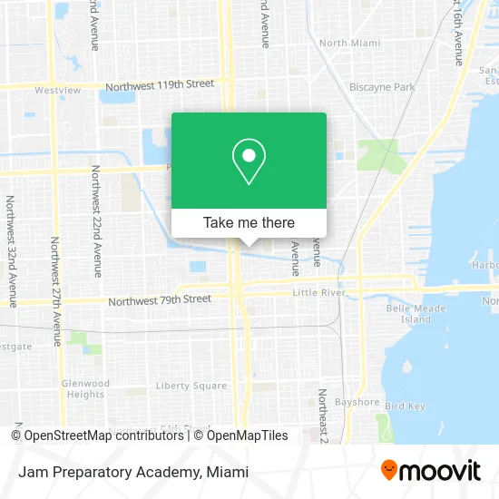 Jam Preparatory Academy map