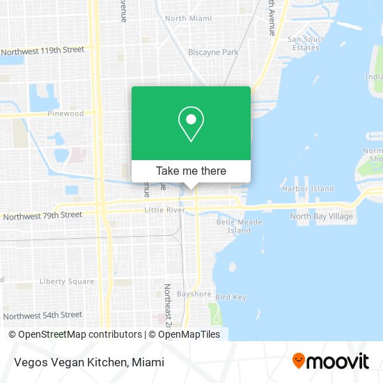 Vegos Vegan Kitchen map