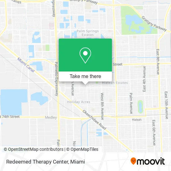 Redeemed Therapy Center map