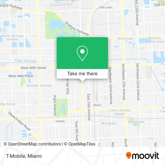 T-Mobile map