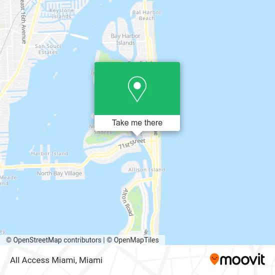 All Access Miami map