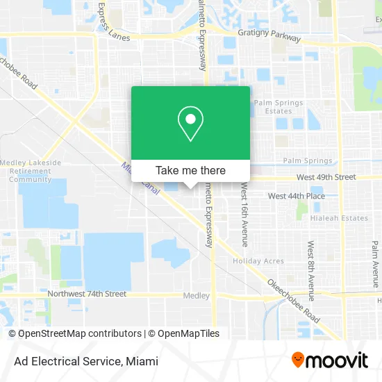 Mapa de Ad Electrical Service