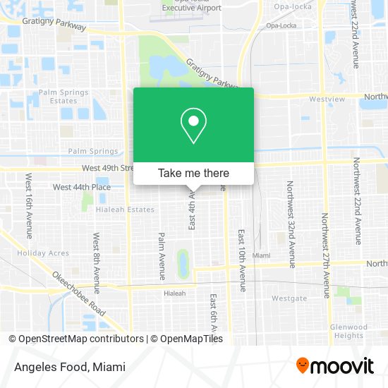 Mapa de Angeles Food
