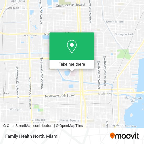 Family Health North map
