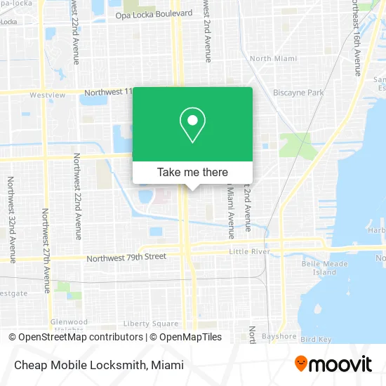 Cheap Mobile Locksmith map