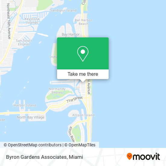 Byron Gardens Associates map