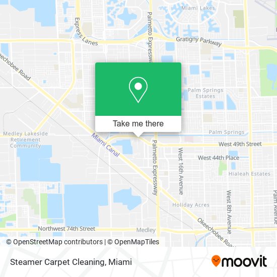 Steamer Carpet Cleaning map