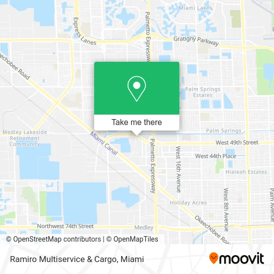 Ramiro Multiservice & Cargo map
