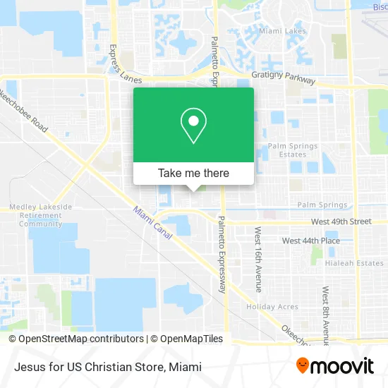 Mapa de Jesus for US Christian Store