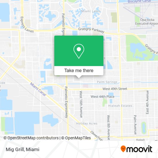 Mig Grill map