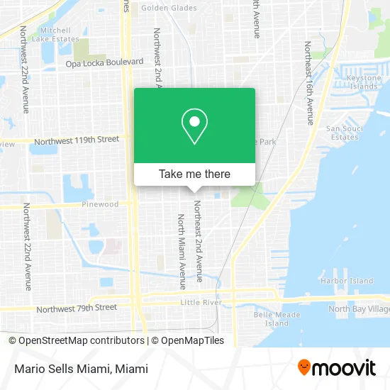 Mario Sells Miami map