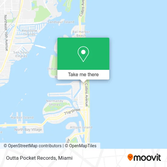 Outta Pocket Records map