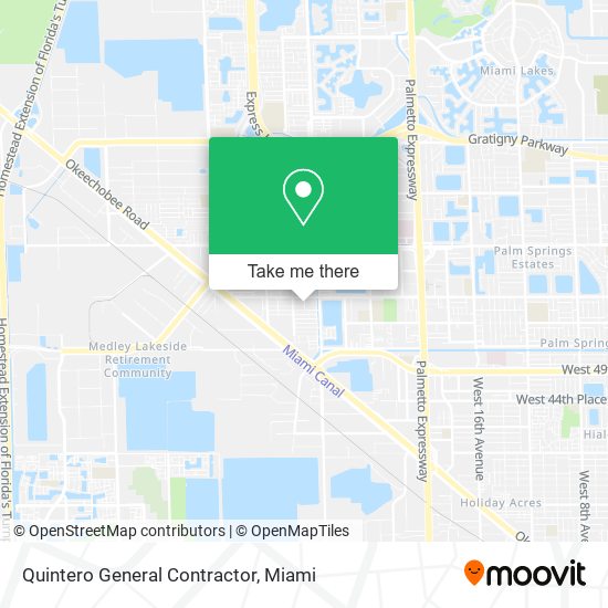 Quintero General Contractor map