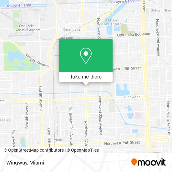 Wingway map