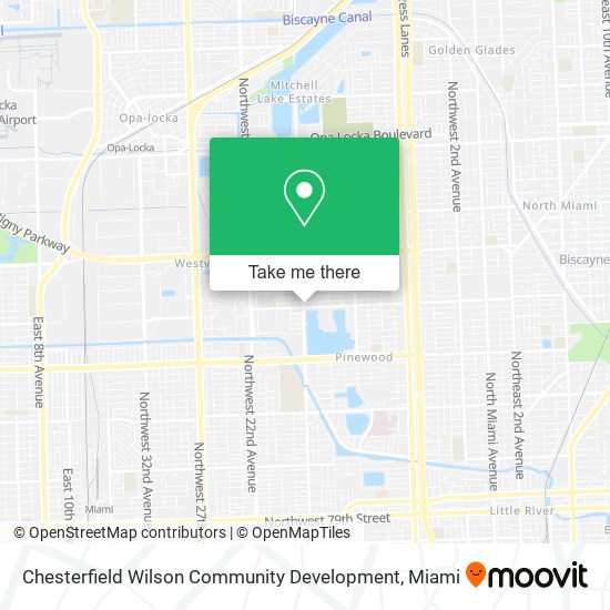 Mapa de Chesterfield Wilson Community Development
