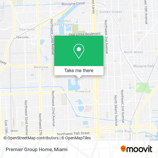 Premier Group Home map