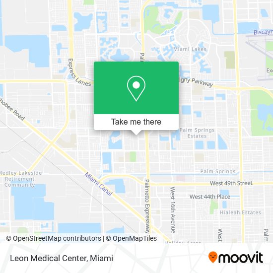 Leon Medical Center map