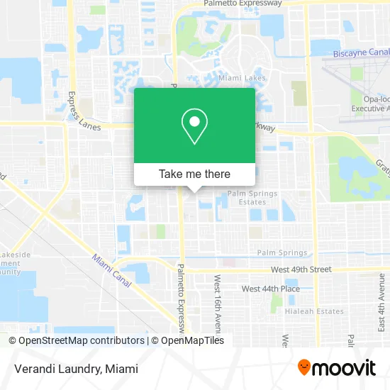 Verandi Laundry map