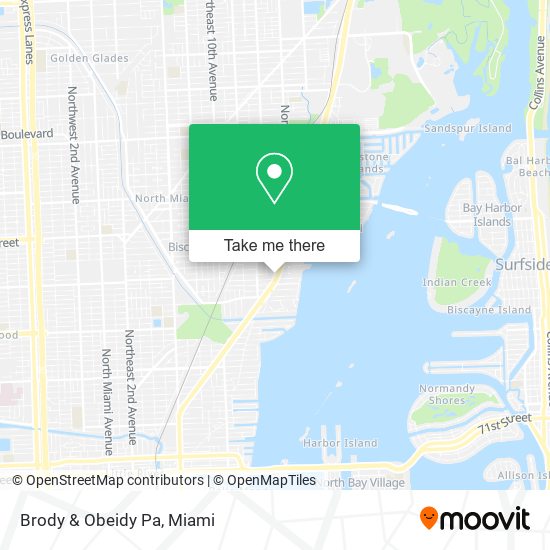Mapa de Brody & Obeidy Pa