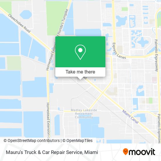 Mauru's Truck & Car Repair Service map