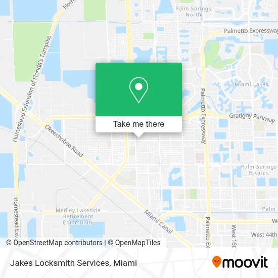 Jakes Locksmith Services map