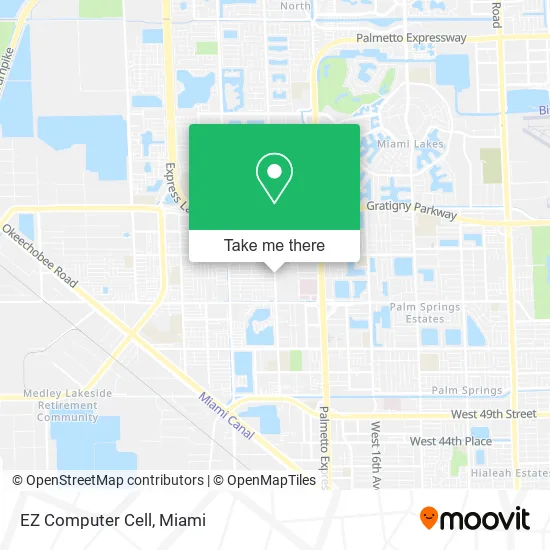 EZ Computer Cell map